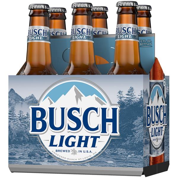 32 Busch Light Nutrition Label