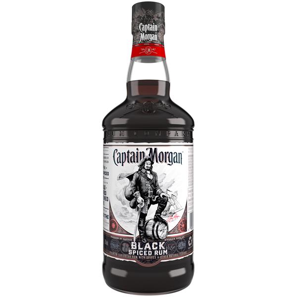 33 Captain Morgan Spiced Rum Nutrition Label