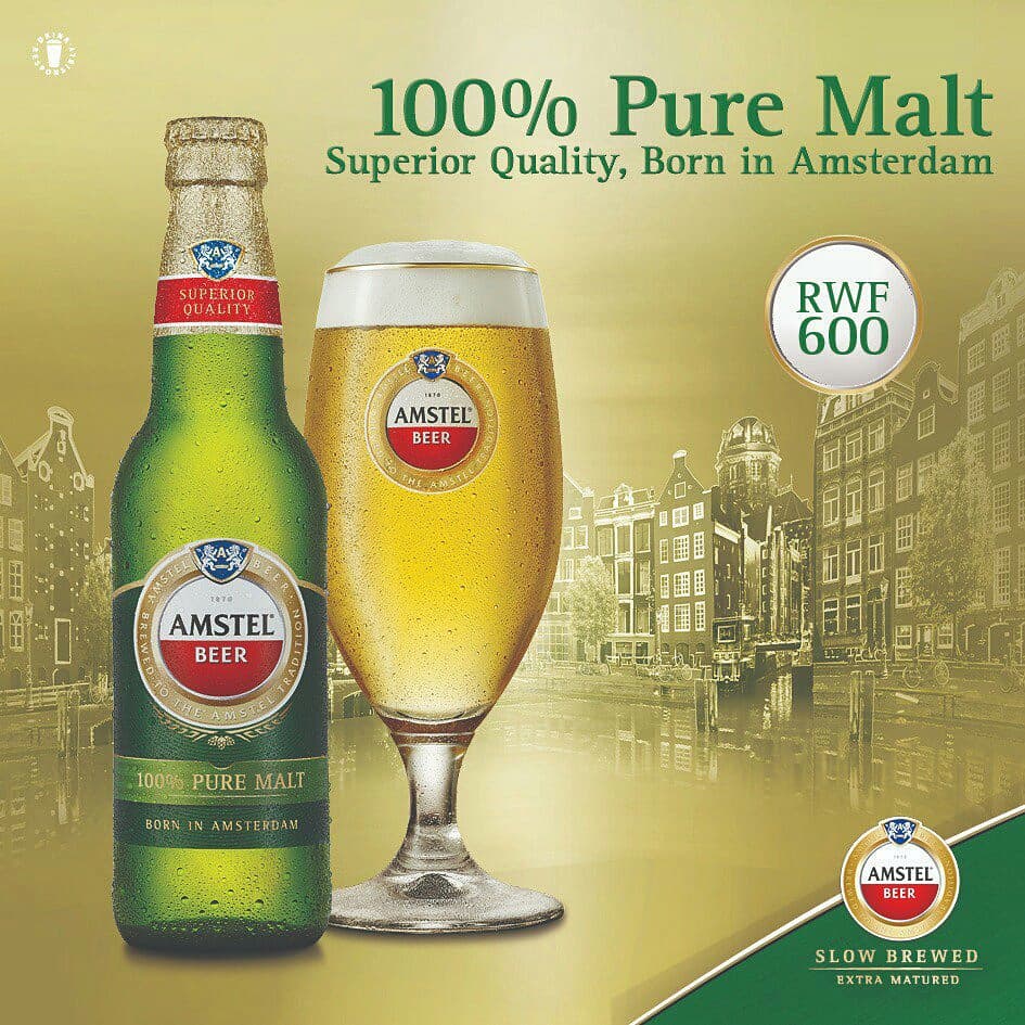 Amstel Introduces 100% Malt Beer In Rwanda (Pictures)