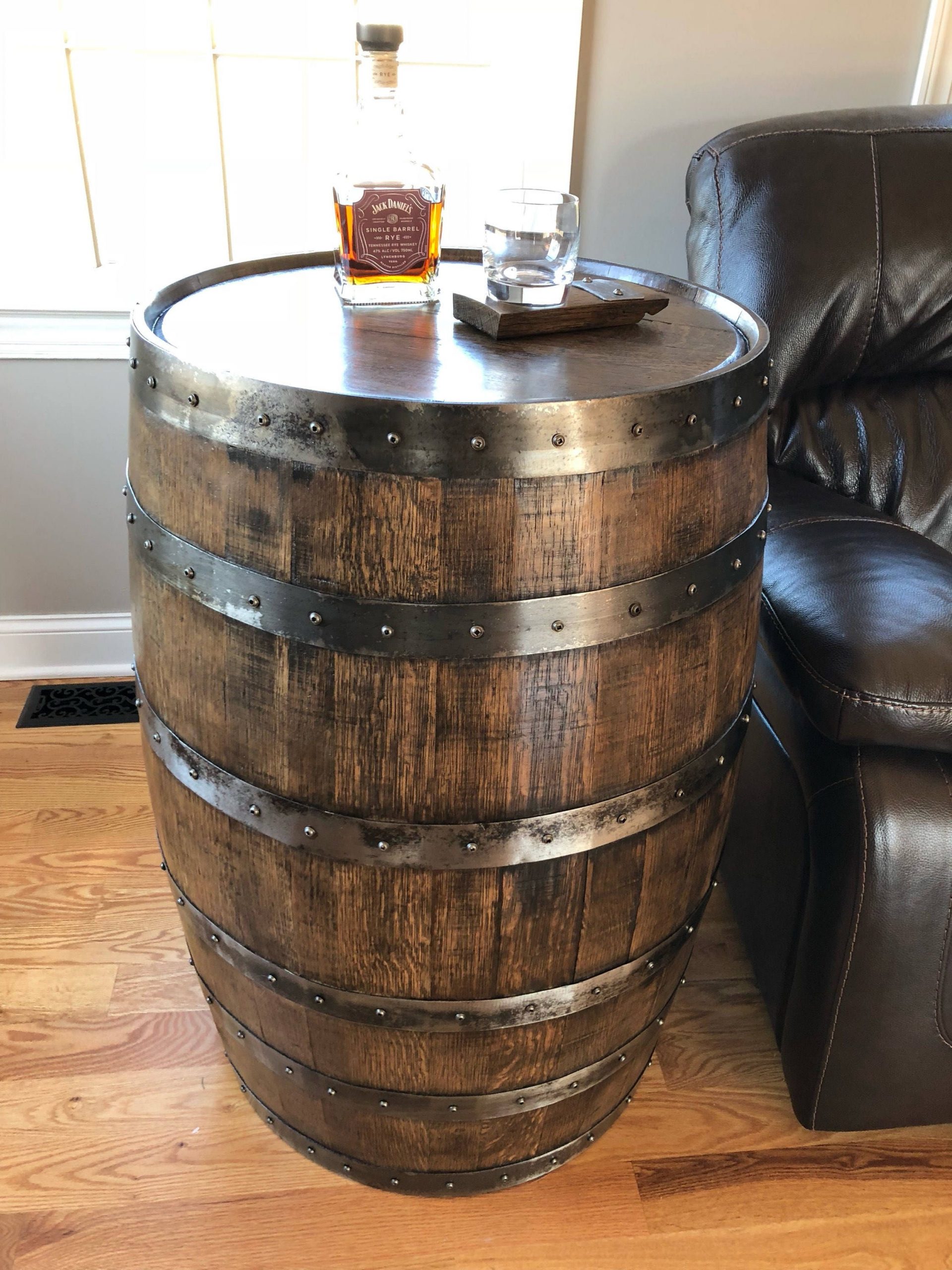 Authentic Whiskey Barrel