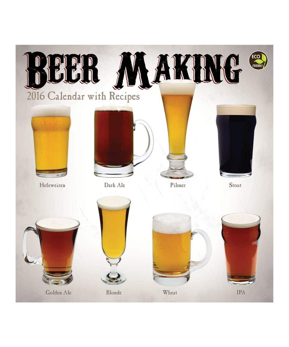 beer making 2016 wall calendar how to make beer beer brew your