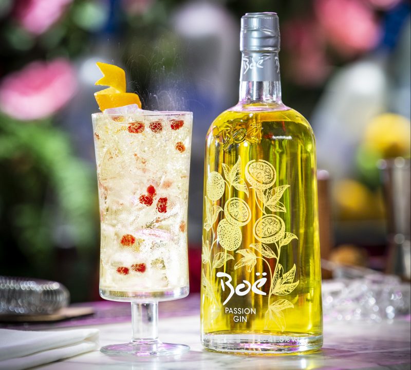 Boë Gin launches new passion fruit gin