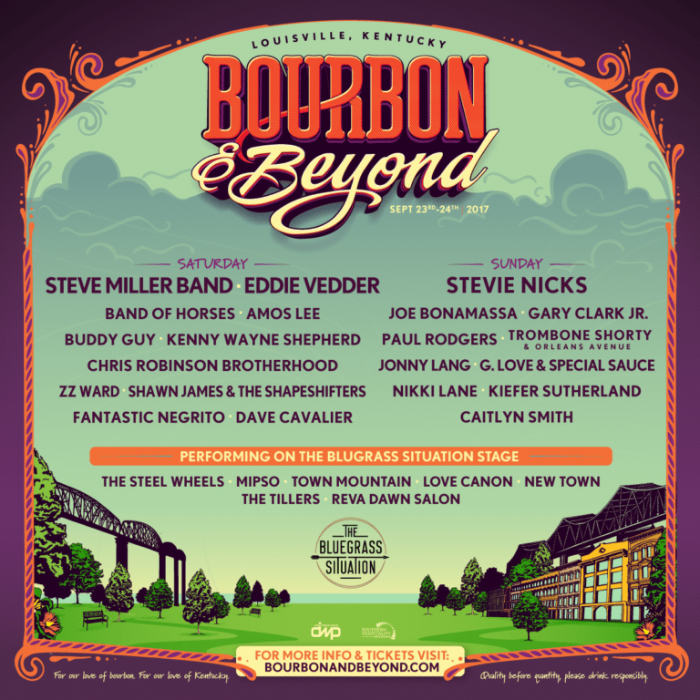 Bourbon and Beyond in Louisville featuring Eddie Vedder + Stevie Nicks ...