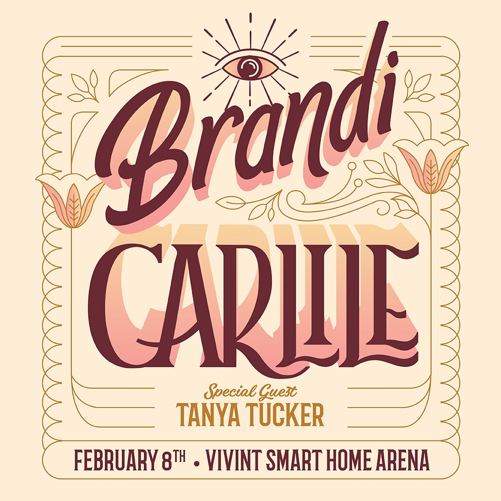 Brandi Carlile, Live at the Eccles at Vivint Arena, Salt Lake City UT ...