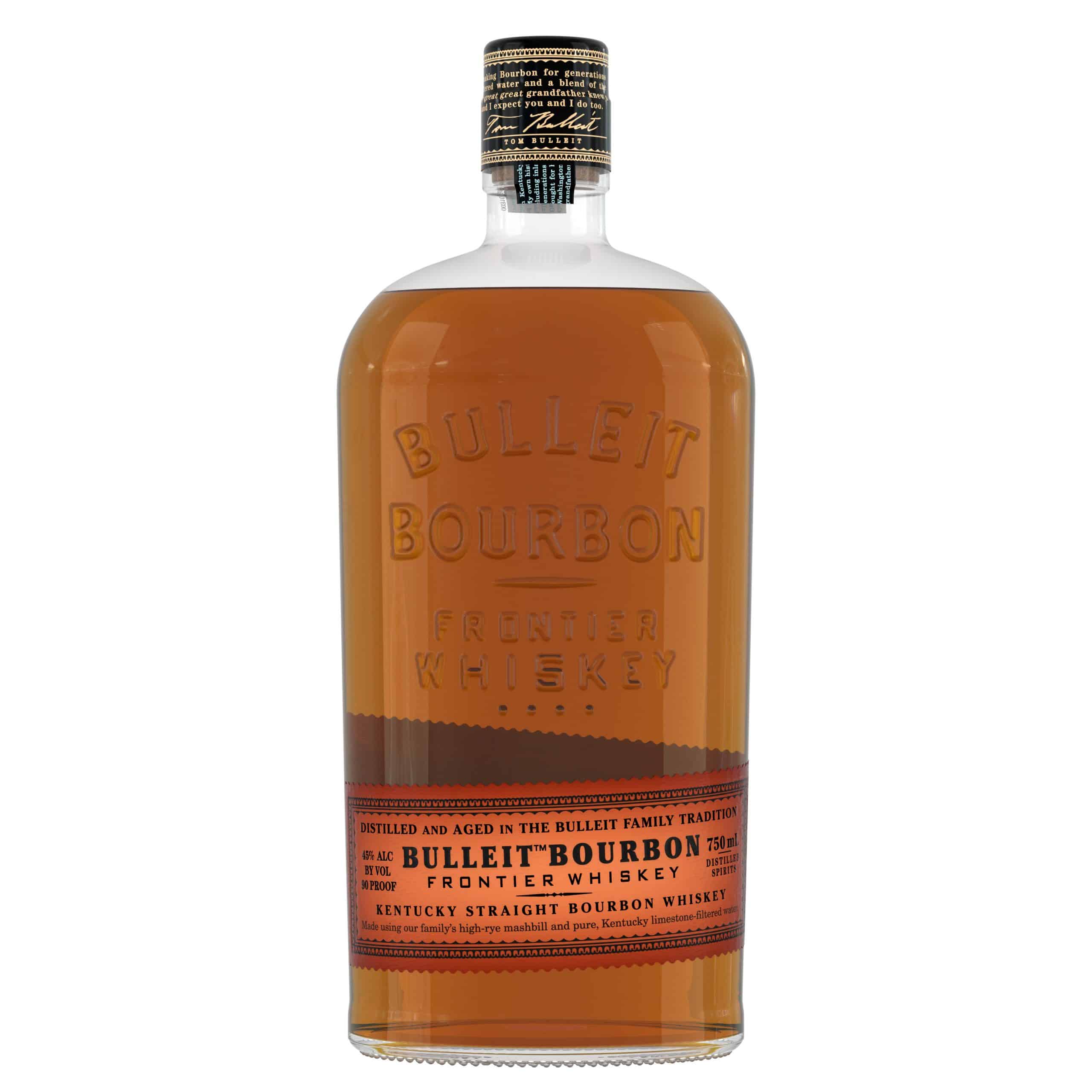 Bulleit Bourbon Whiskey, 750 mL (90 Proof)