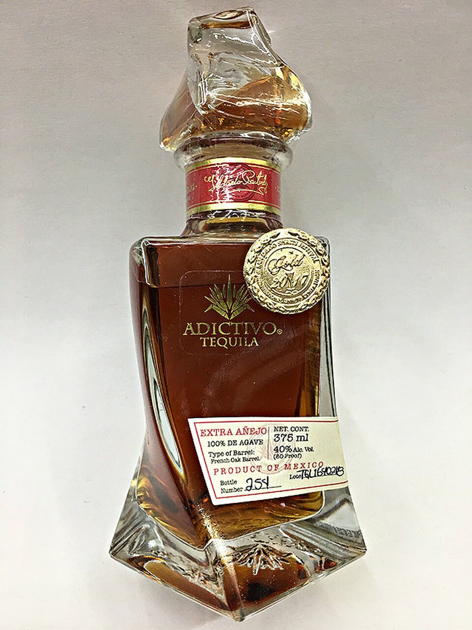 Buy Adictivo Extra Anejo 375ml Tequila Online