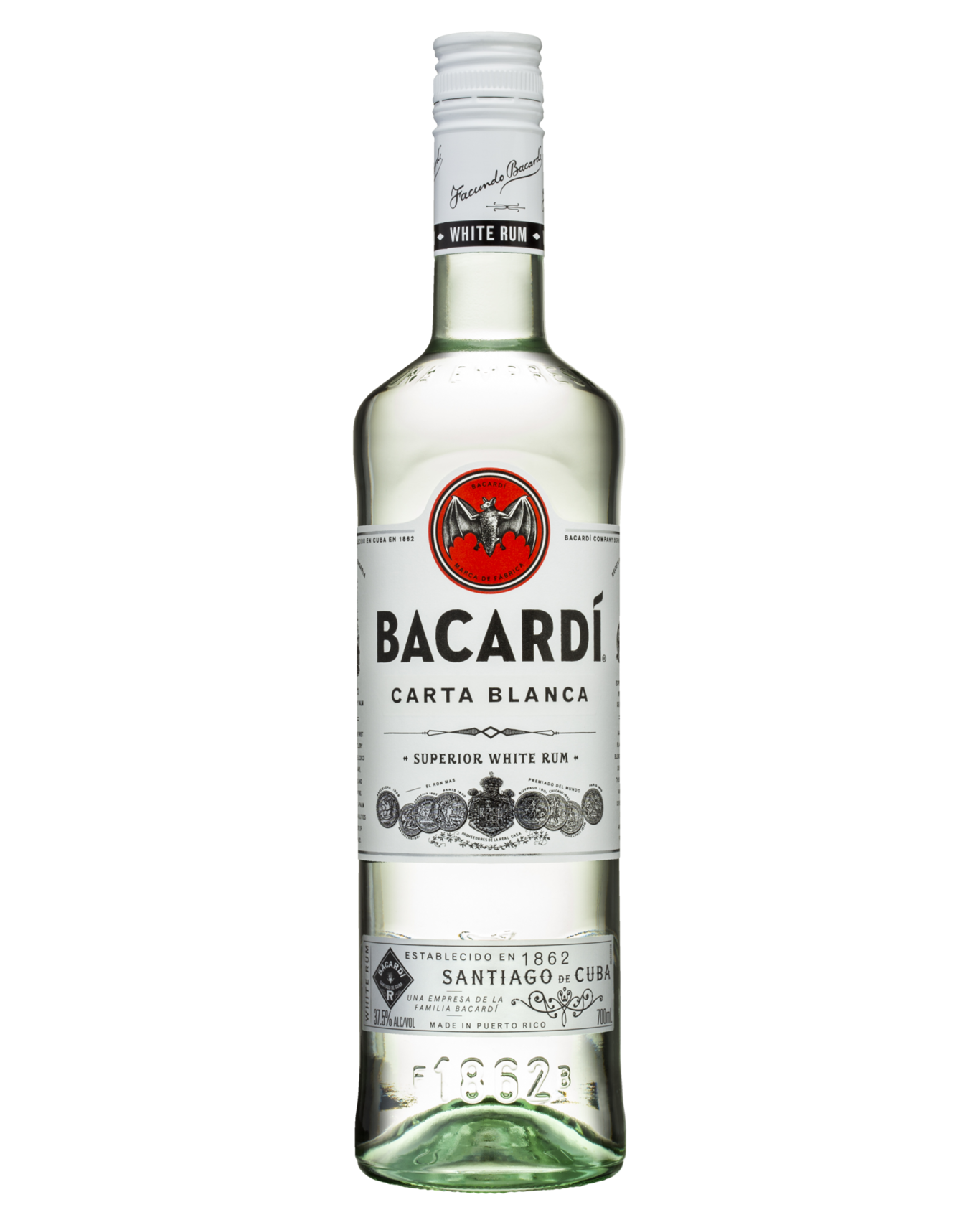 Buy Bacardi Carta Blanca Superior White Rum 700mL