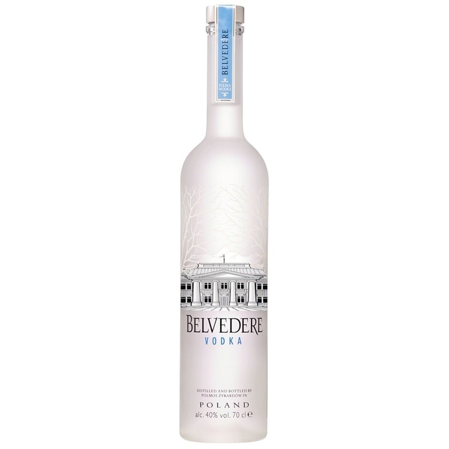 Buy Belvedere `Pure` Vodka (6 x 700mL), Poland.