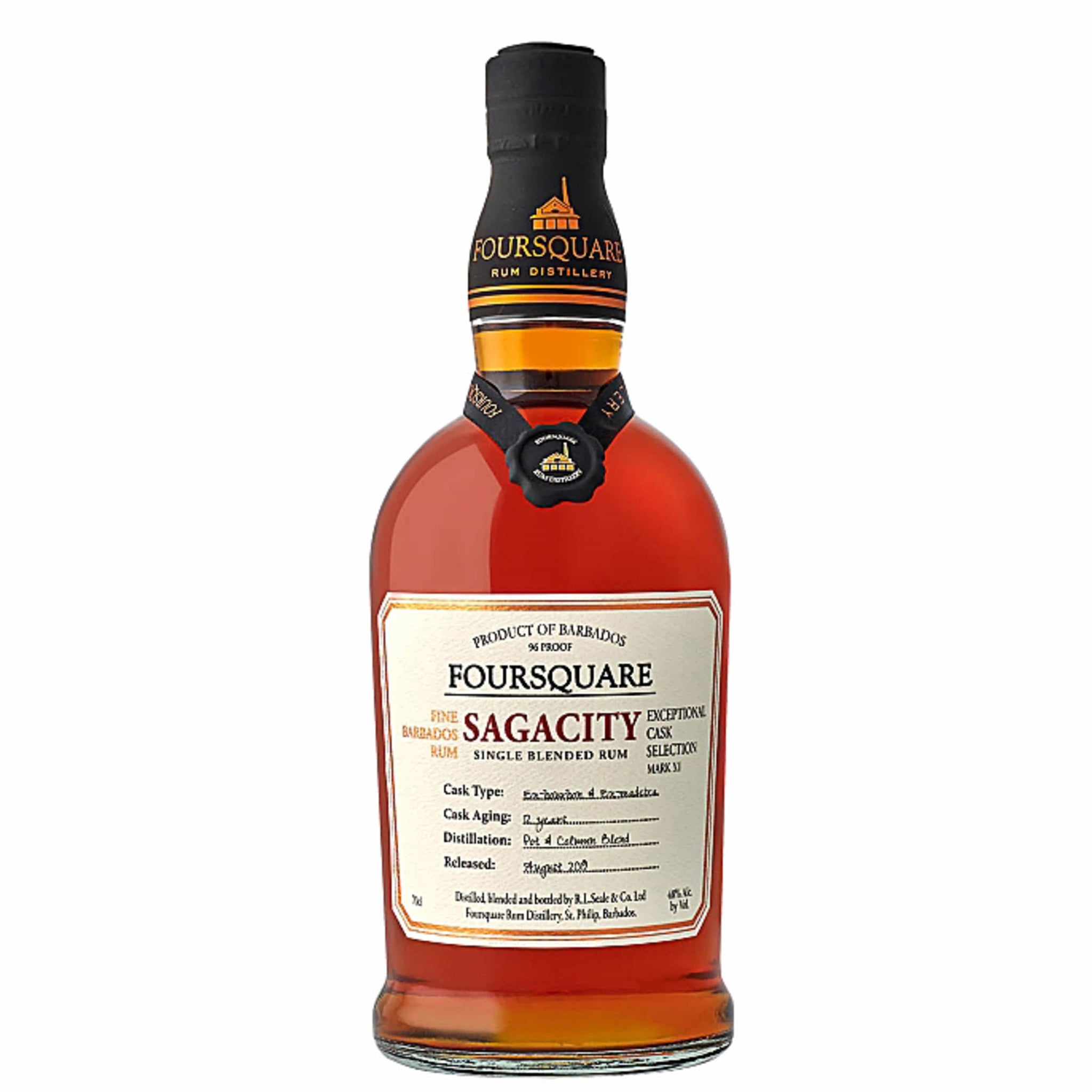Buy Foursquare 12 Year Old Sagacity Rum 750ml Online