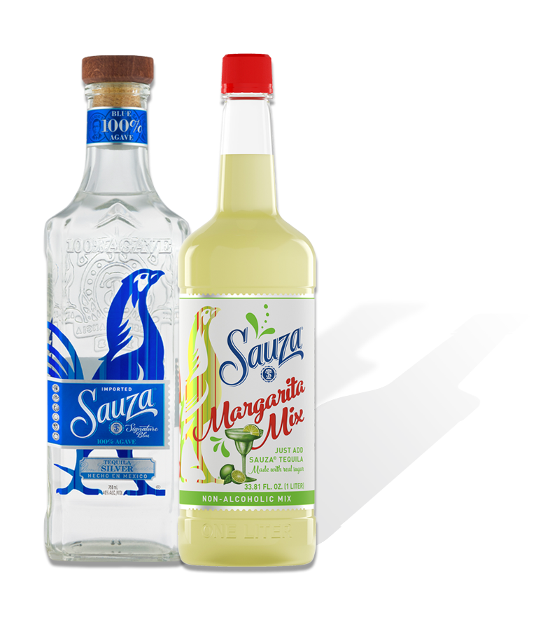 [BUY] Sauza Silver Tequila With 1 Liter Margarita MIX at CaskCartel.com