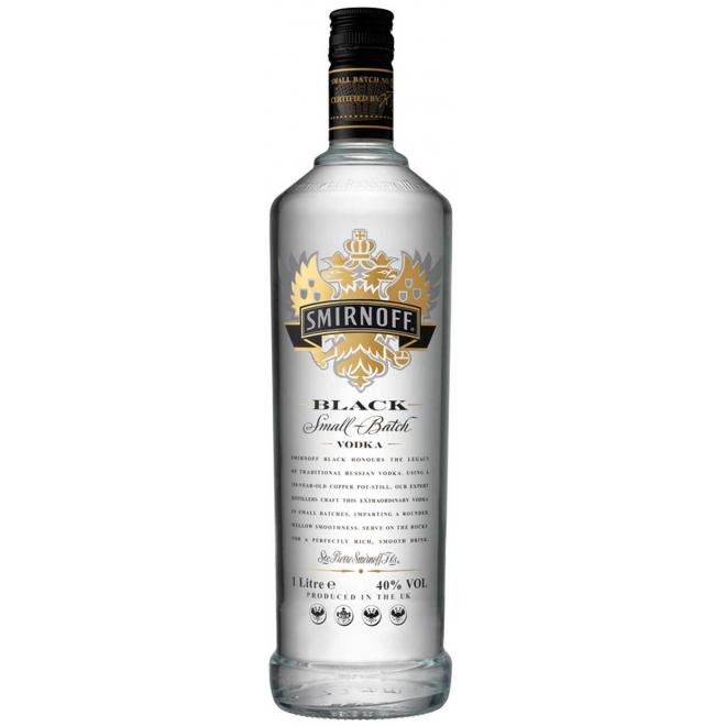 Buy Smirnoff Black 1 Liter (England) Vodka online
