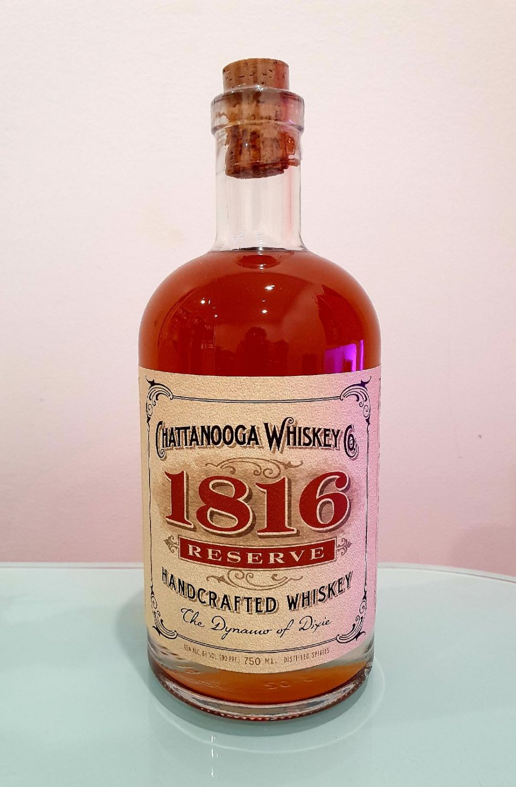 Chattanooga Whisky Co. 1816 Reserve Whiskey 750ml @ 45% ...