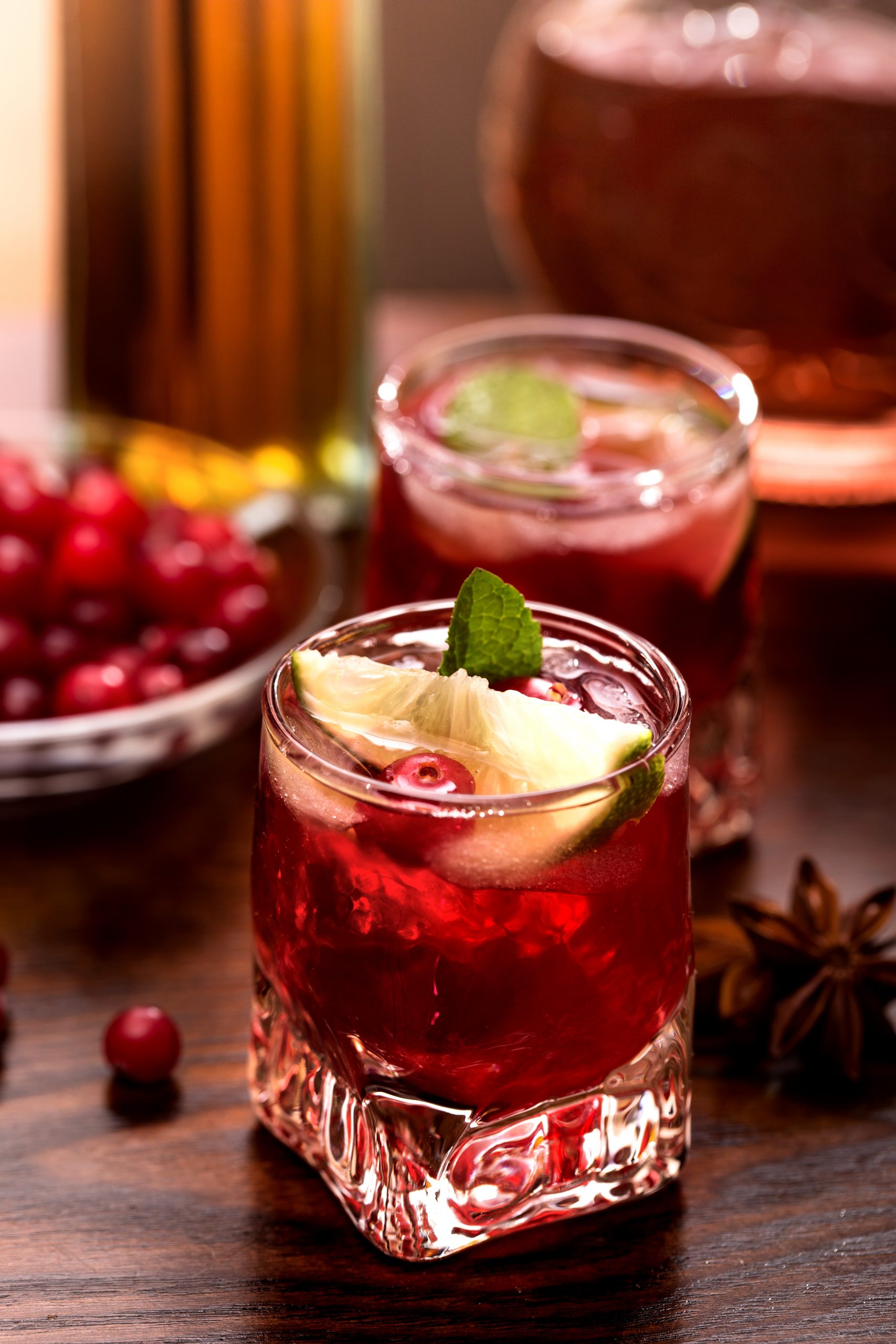 Cranberry Lime Infused Vodka