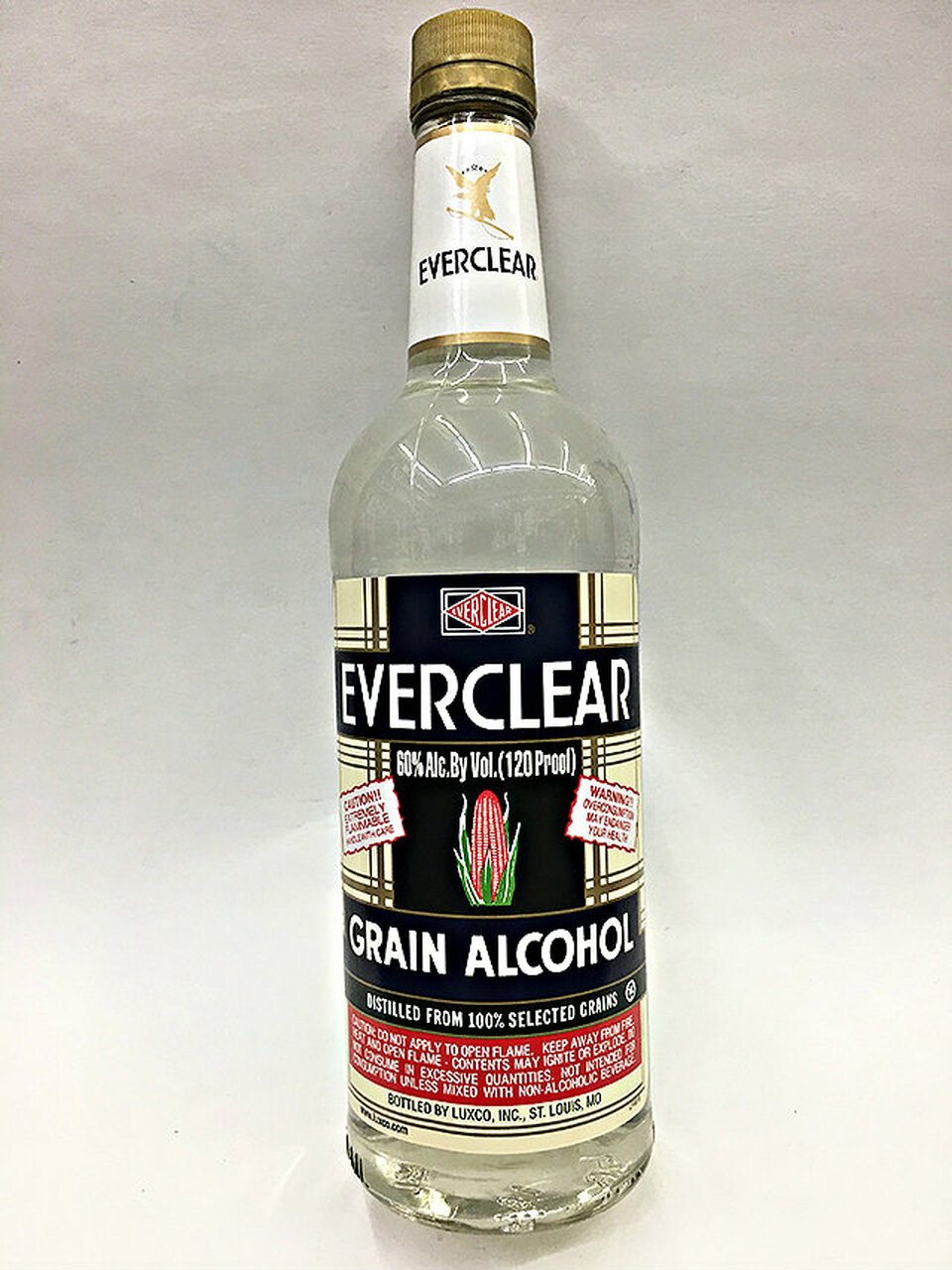 Everclear 120 Proof Grain Vodka