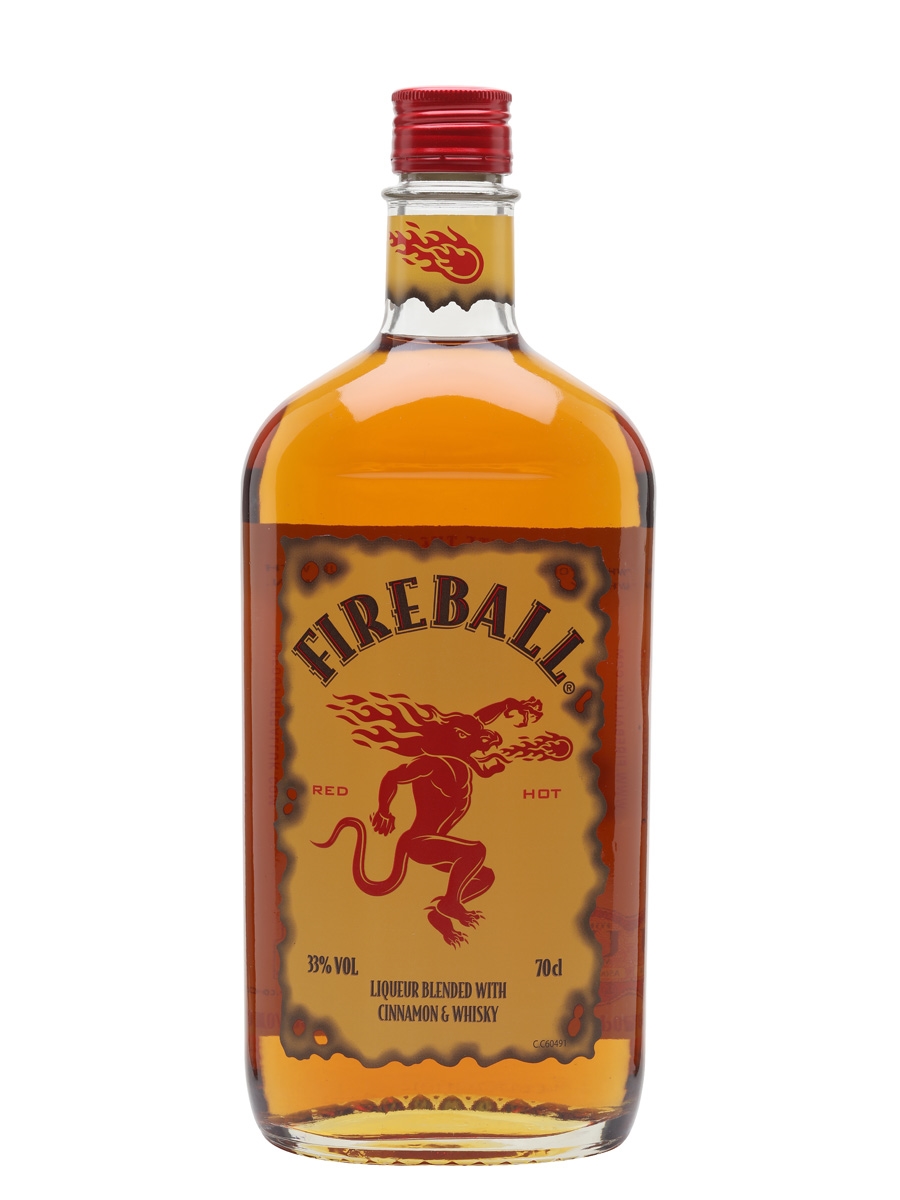 Fireball Cinnamon Whisky Liqueur : The Whisky Exchange