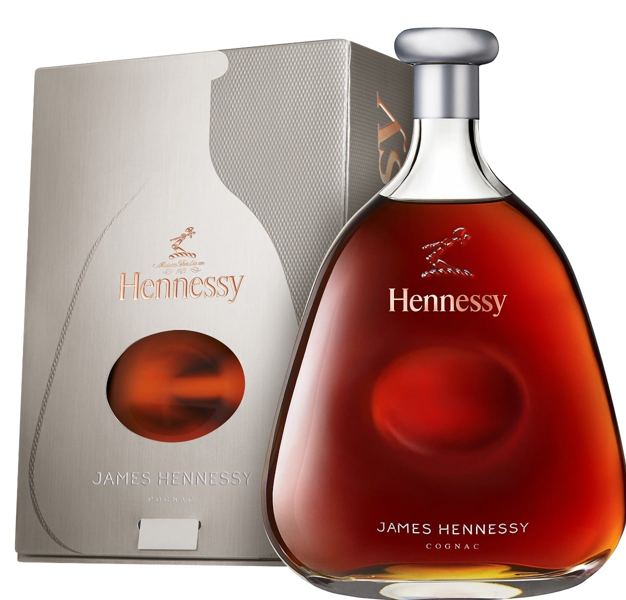 Henessy James Henessy Cognac Gift Box 40% 100CL