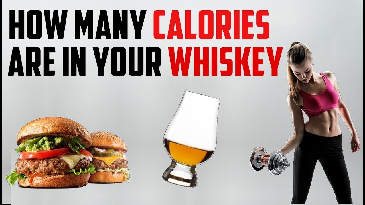 How many Calories are in whiskey?