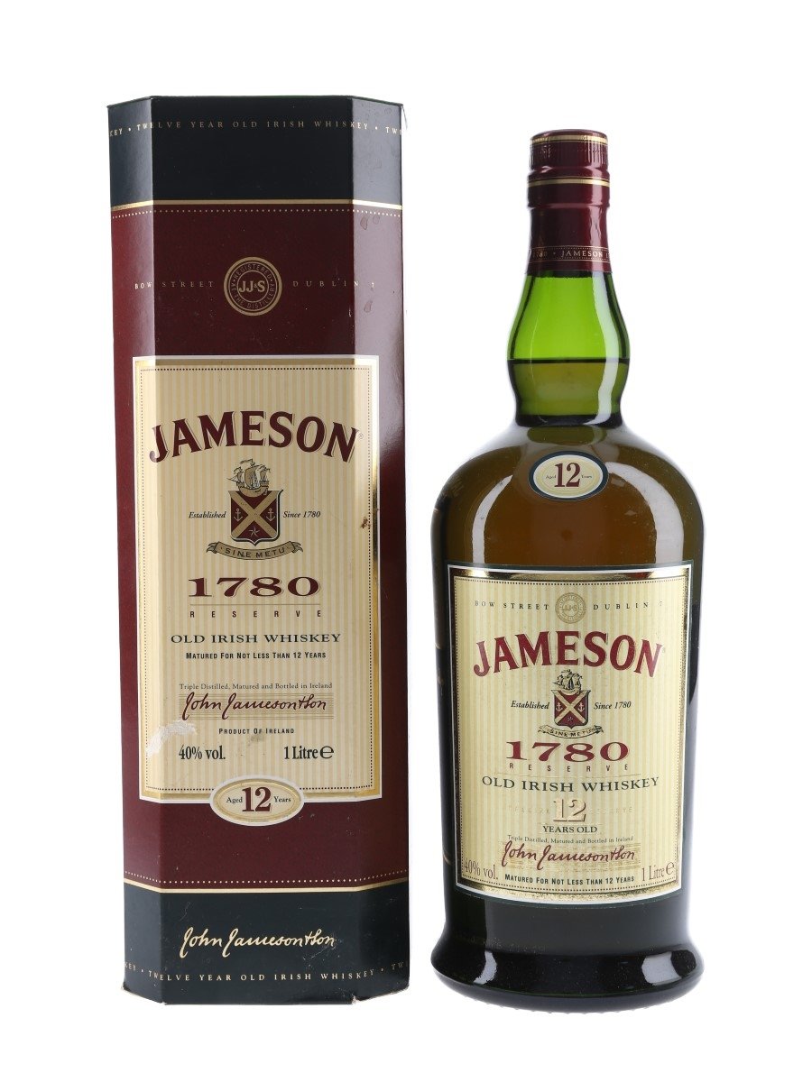 Jameson 1780 Old Irish Whiskey