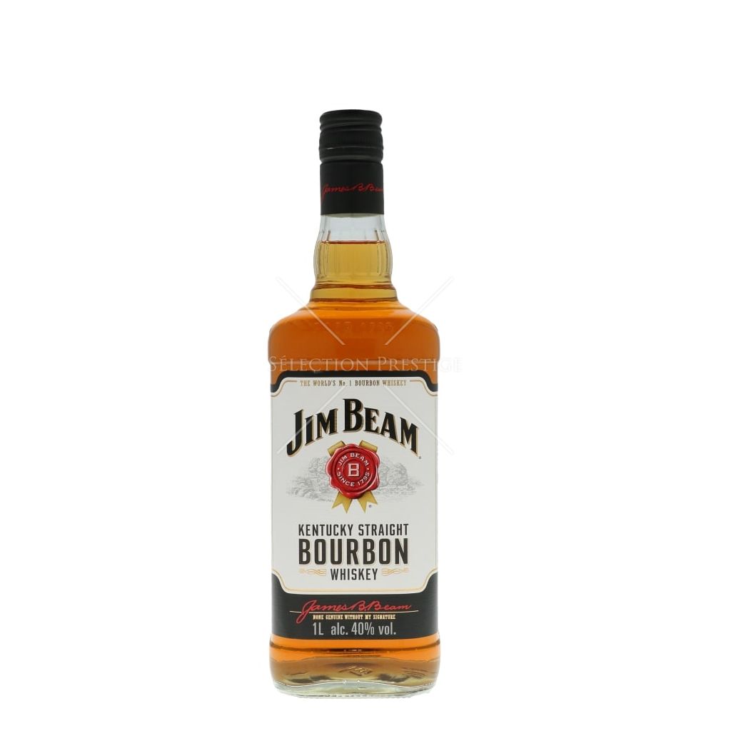 Jim Beam Kentucky Straight Bourbon Whiskey 1,0L (40% Vol.)