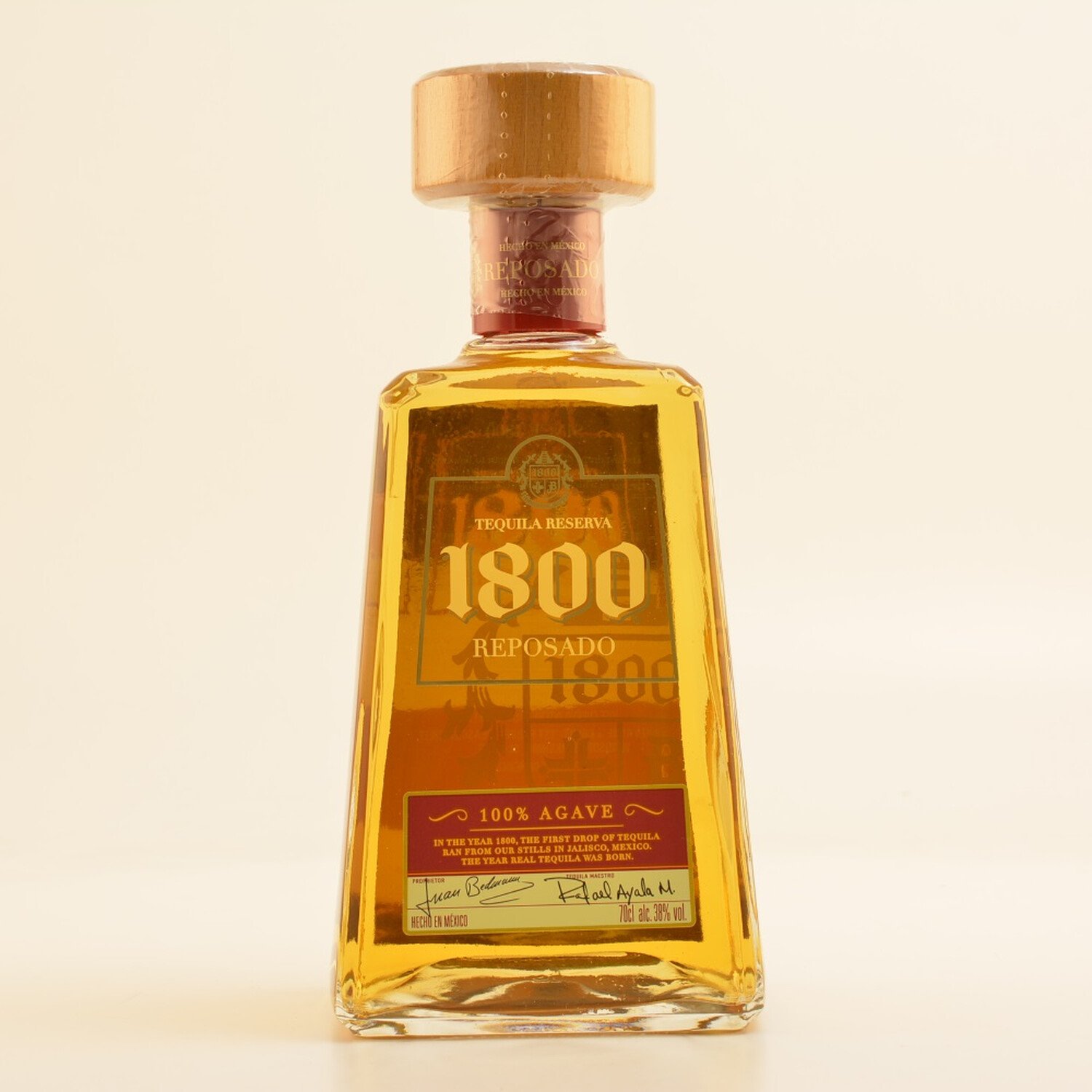 José Cuervo 1800 Tequila Reposado 100% Agave 38% 0,7l, 25,50