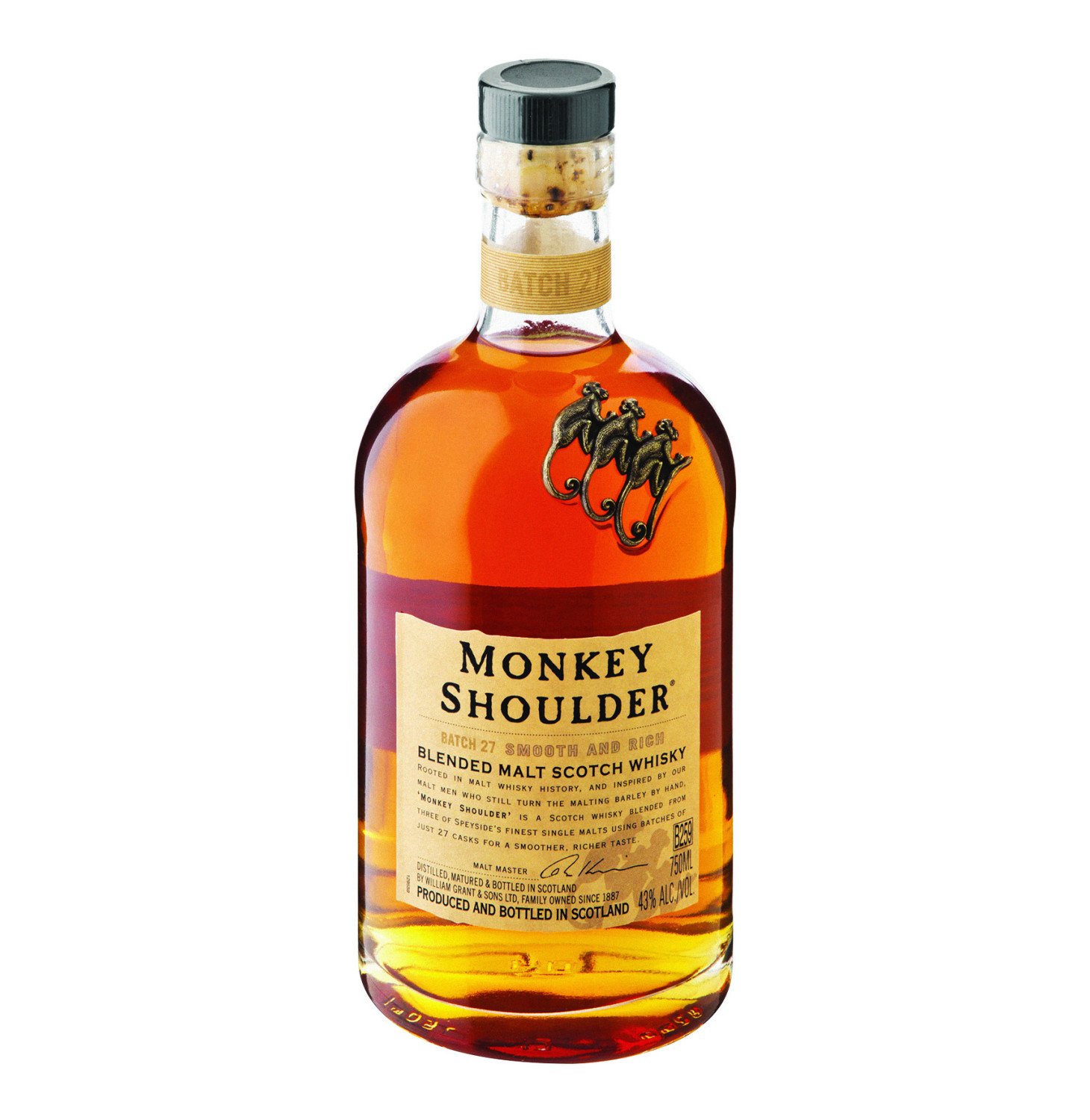 MONKEY SHOULDER Malt Scotch Whisky (750ml)