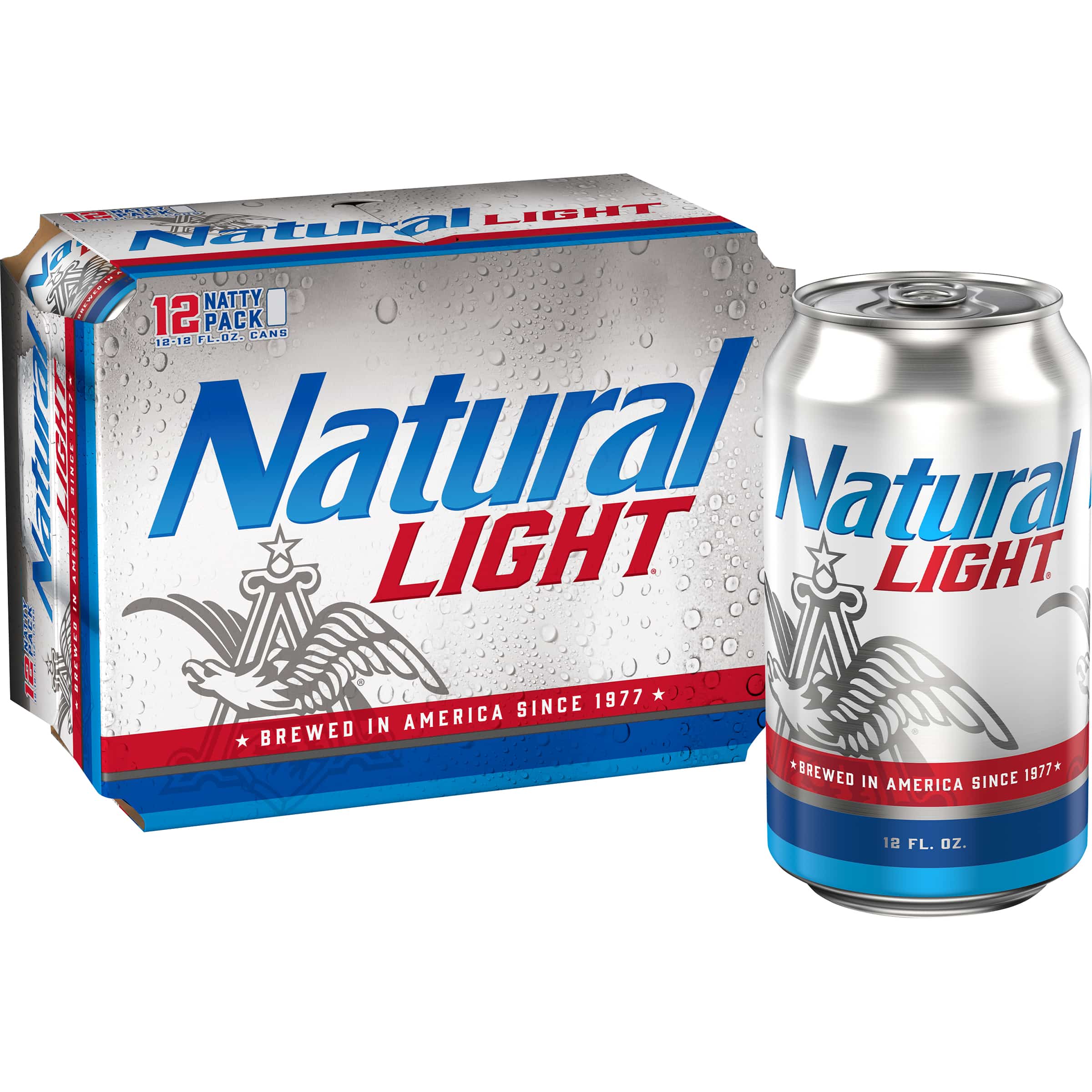Natural Light Beer, 12 Pack 12 fl. oz. Cans