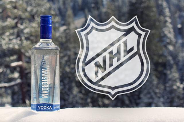New Amsterdam Vodka shoots for more awareness with NHL deal