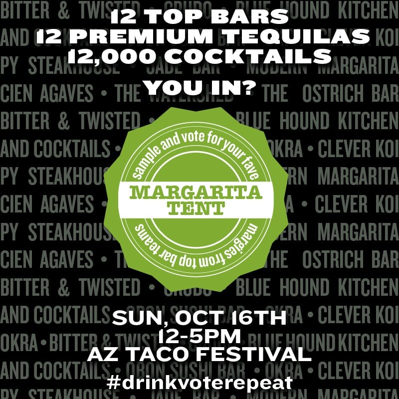 New Margarita Expo Tent at the Arizona Taco Festival