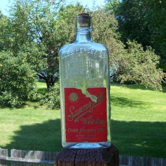 Old Summerfield Whiskey Bottle
