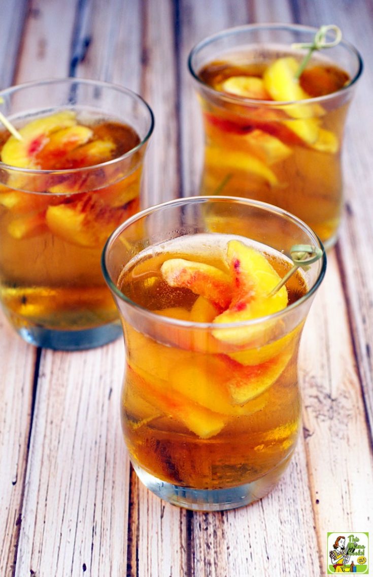 Peach Whiskey Cocktail Recipe