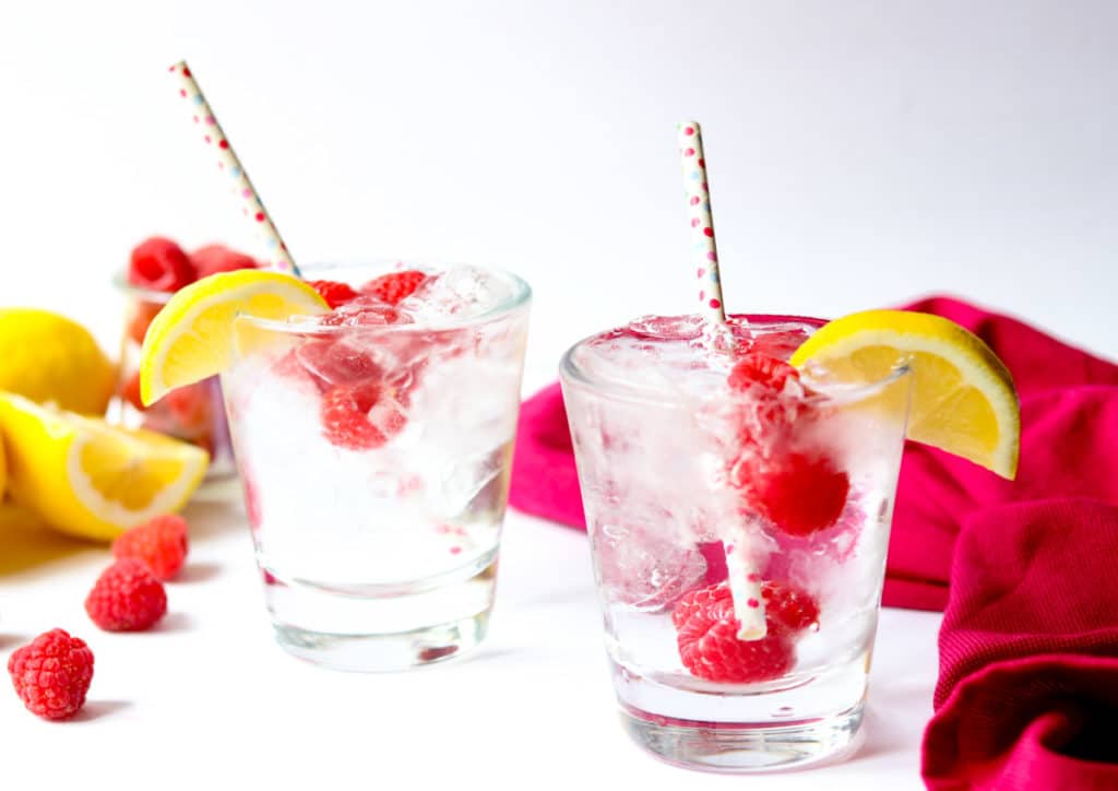 Raspberry Vodka Soda: My Favorite Summer Cocktail