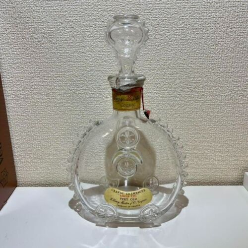 Remy Martin Louis XIII Cognac Baccarat crystal decanter bottle, empty ...