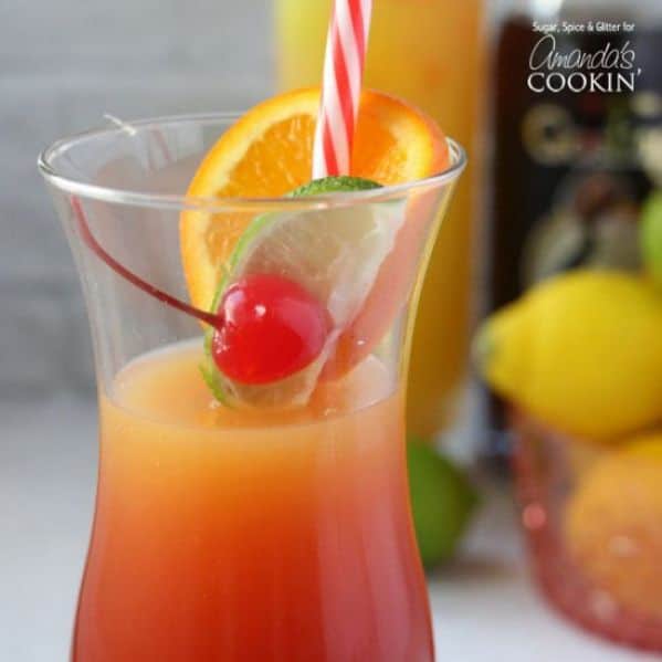 Rum Punch Cocktail. This is one of my favorite mixed drinks and its a ...