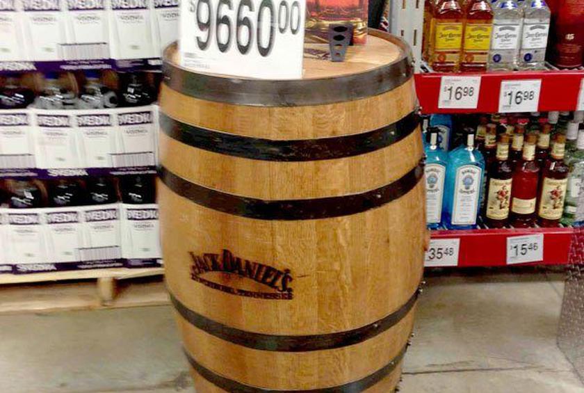 Sams Club Reportedly Selling Barrels of Jack Daniels Whiskey