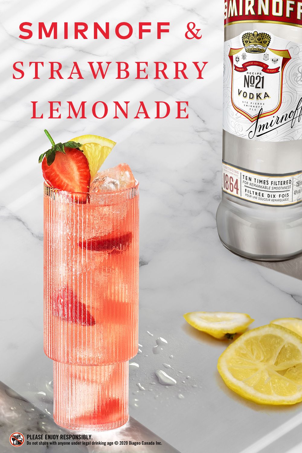 Smirnoff &  Strawberry Lemonade in 2020