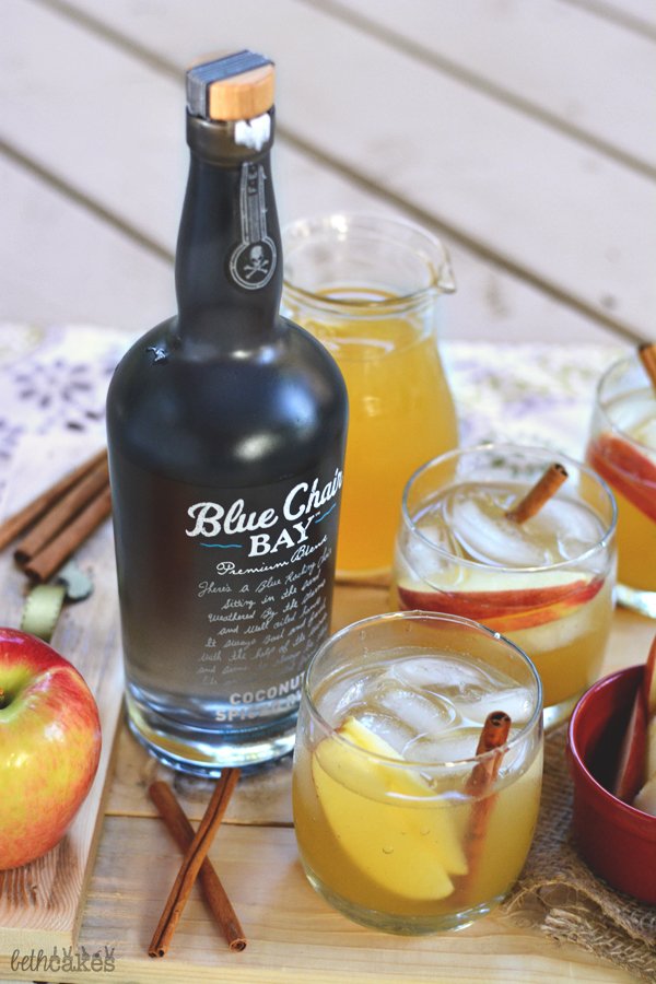 Spiced Coconut Rum &  Apple Cider Cocktail + a Giveaway!