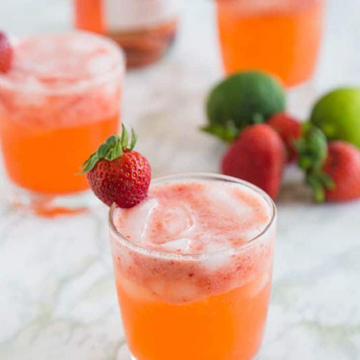Strawberry Margarita Coup de poing