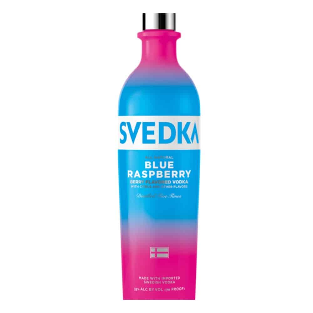 SVEDKA Blue Raspberry Flavored Vodka 750ml