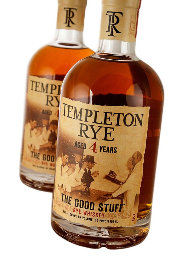 Templeton 4 Year Old The Good Stuff Rye Whiskey