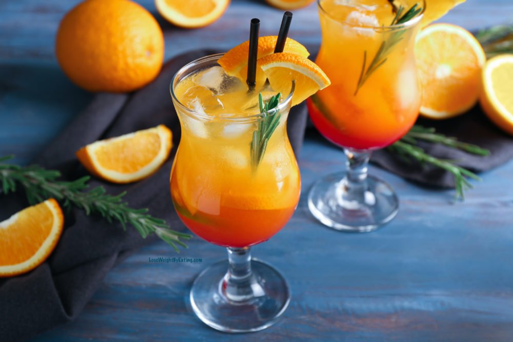 Tequila Sunrise Recipe {Low Calorie and Easy}