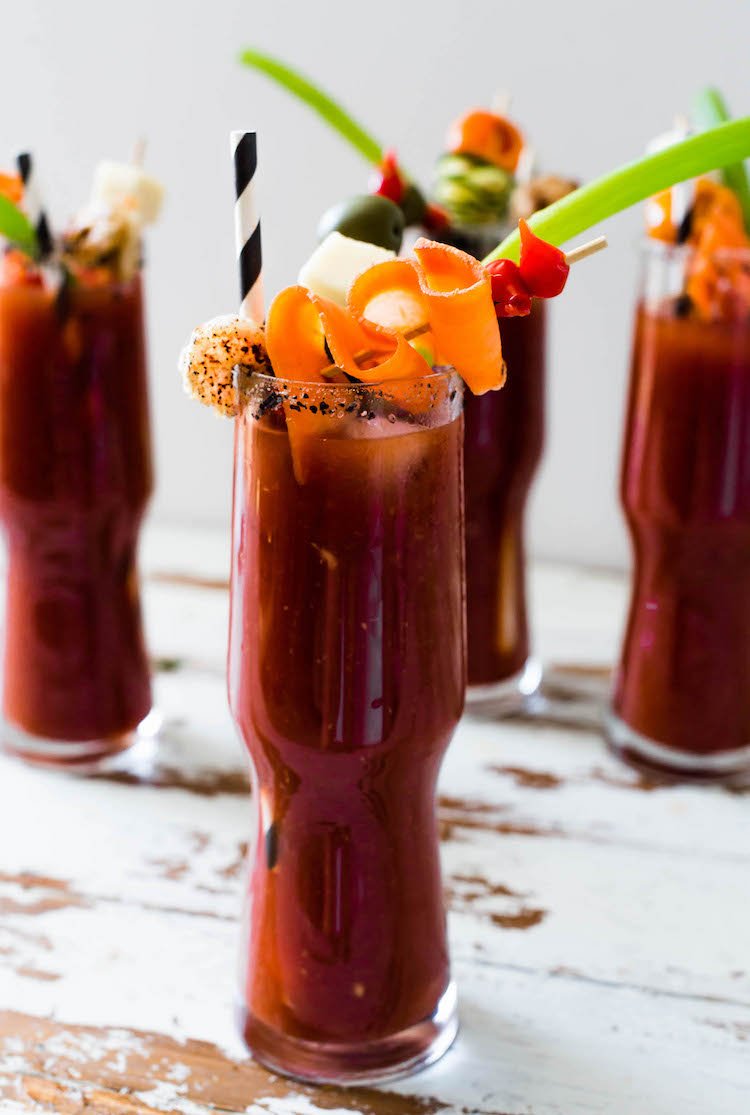 The Best Bloody Mary with Chipotle Vodka