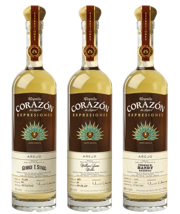 Three New Corazón Tequilas Aged in Buffalo Trace Antique Collection ...