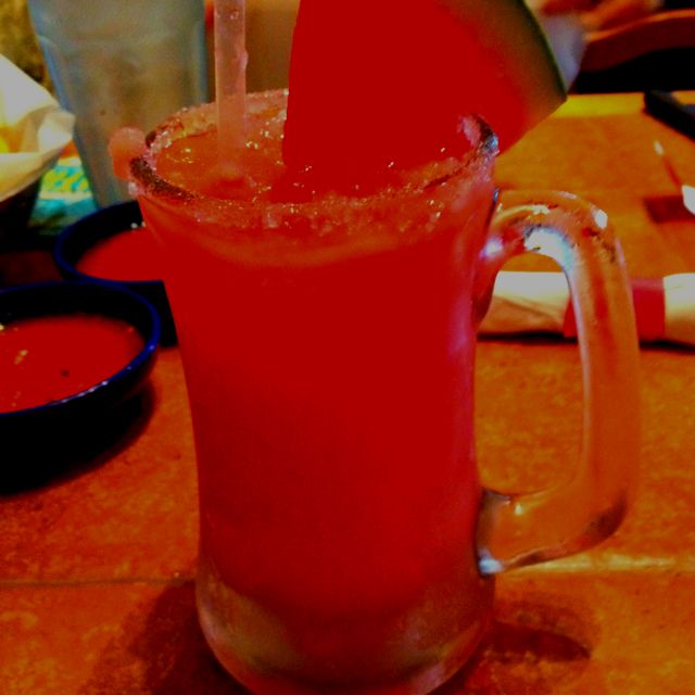 Watermelon Margaritas from On the Border. So good!