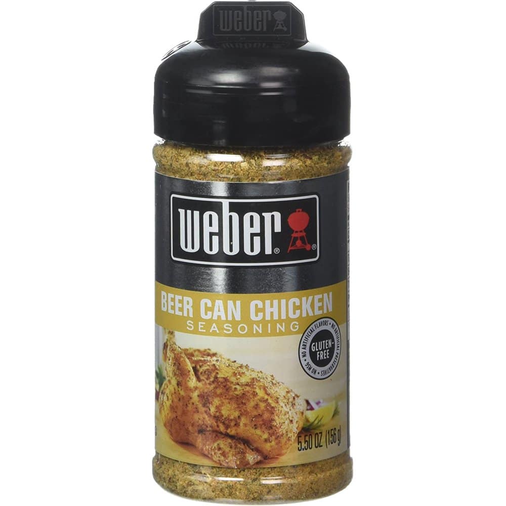 Weber Grill Beer Can Chicken, 5.5 Ounce (Pack of 4)