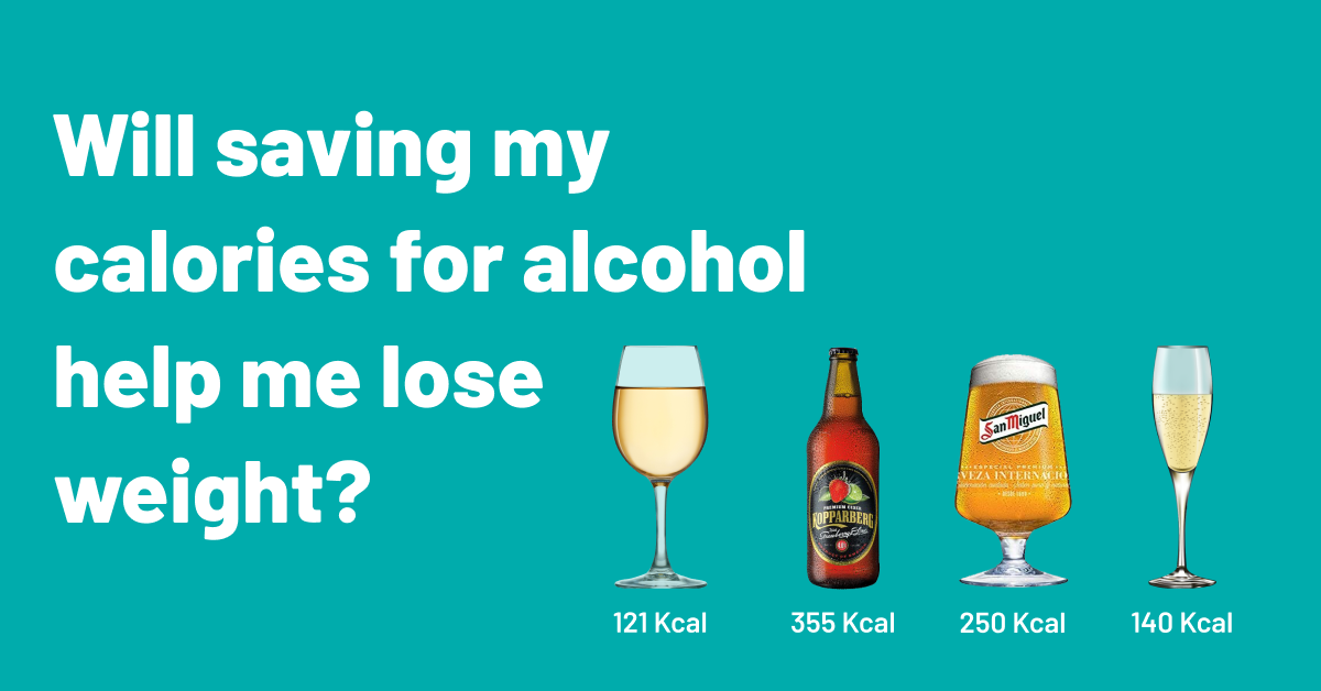Will Saving My Calories For Alcohol Help Me Lose Weight??
